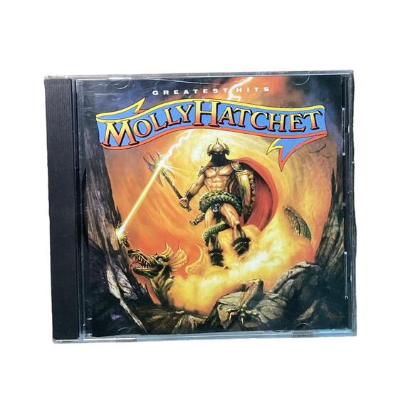 1990 Molly Hatchet  "Greatest Hits" Music CD - Picture 1 of 4
